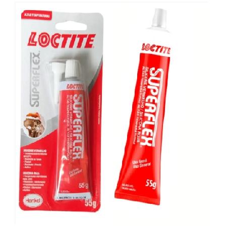 Foto do produto LOCTITE SILICONE 596 55G RED ACETICO SUPERFLEX
